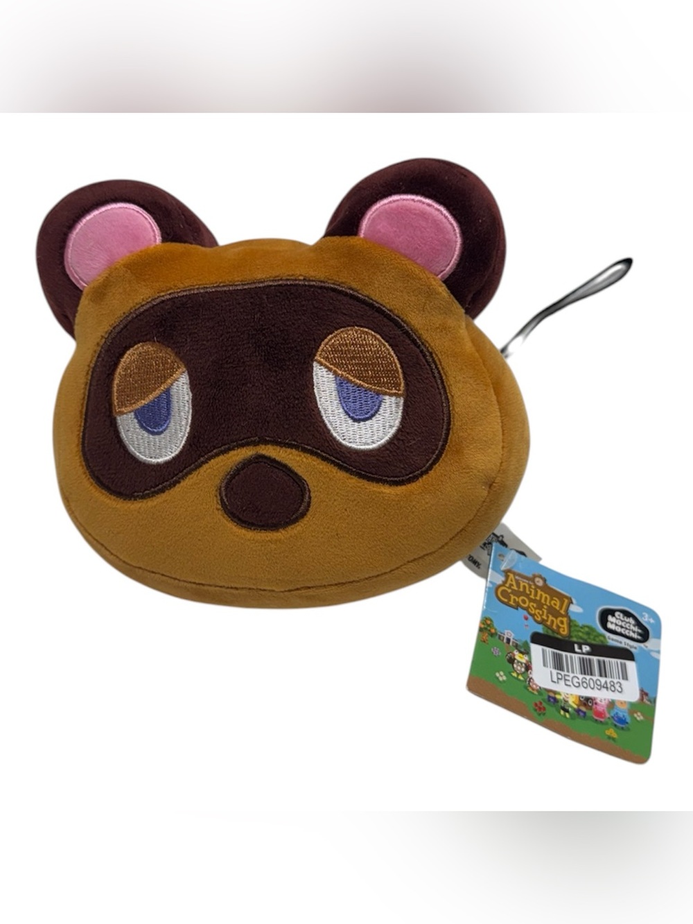 Animal Crossing Tom Nooks Club Mocchi Mocchi plushy, NWT in perfect condition!